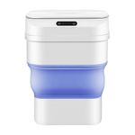 Cesto De Lixo Retratil Smart Lixeira Automatica Sensor Inteligente A Prova De Agua Azul