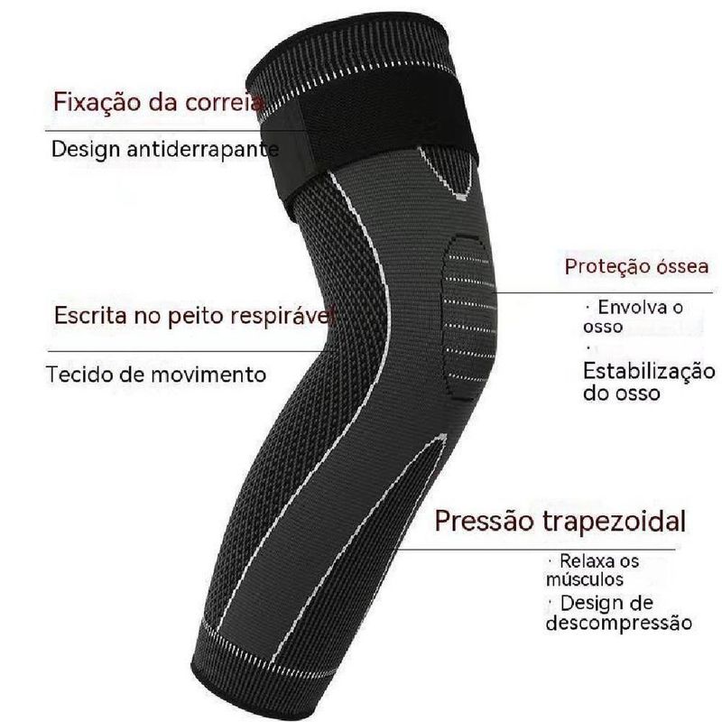 Joelheira De Compressao Meia Termica 3-4