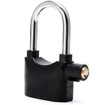 Cadeado Com Alarme 2 Em 1 Sensor Movimento Anti Roubo Sirene 110db