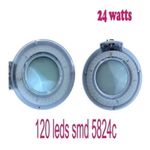 Lupa Estetica Luminaria Articulada Aluminio Rodinhas Tripe 120 Leds Aumento 10x Branca Bivolt