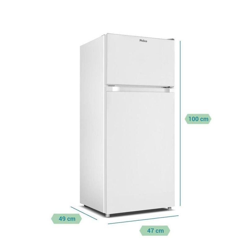 Frigobar Duplex 117L Philco Iluminação Em Led PFG12A 220V