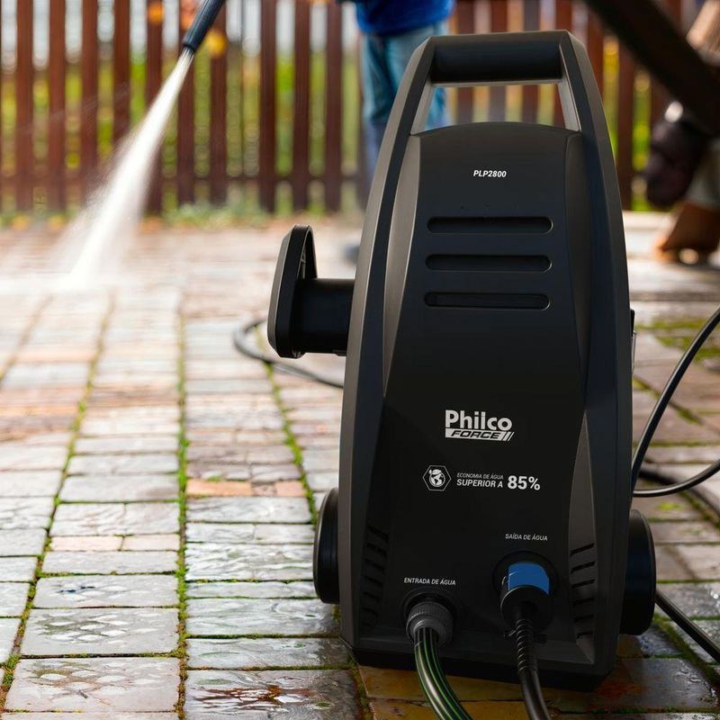 Lavadora de Alta Pressão 1800psi Philco Force 1600W PLP2800 110V