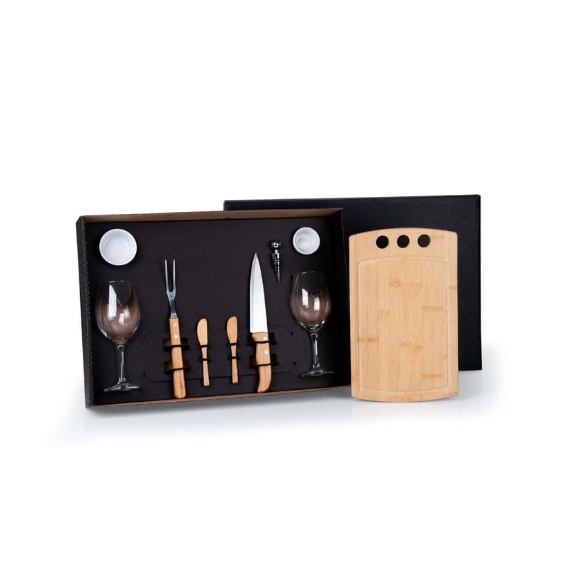 Kit churrasco petisco e vinho - 11 peças