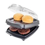 Grill elétrico burguer 2 em 1 com estufa 220v oster