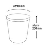 Lixeira Infantil Patati Patata Cesto De Lixo 10 Litro Quarto