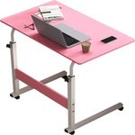 Mesa Multiuso Notebook Home Office Altura Ajustavel - Rosa