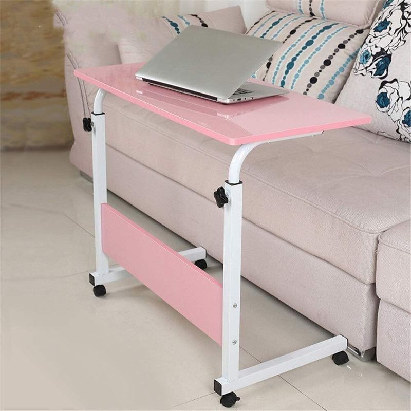 Mesa Multiuso Notebook Home Office Altura Ajustavel - Rosa