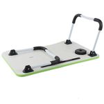 Mesa Notebook Verde Ventilador Luminaria Usb Mesa Cafe Manha
