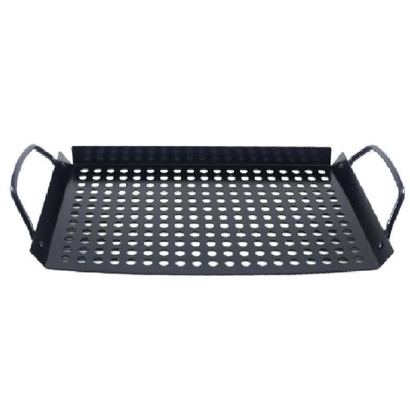 Grelha Churrasqueira Grill Alça Preta Assadeira Churrasco