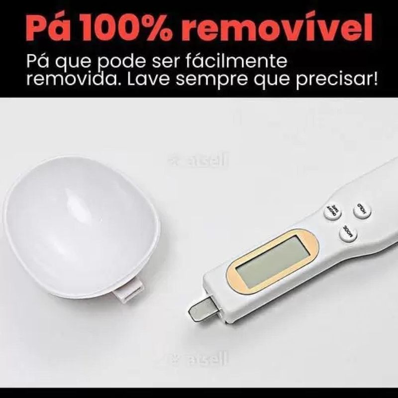 Colher Balanca Precisao Ate 500gr Digital Medidor Cozinha