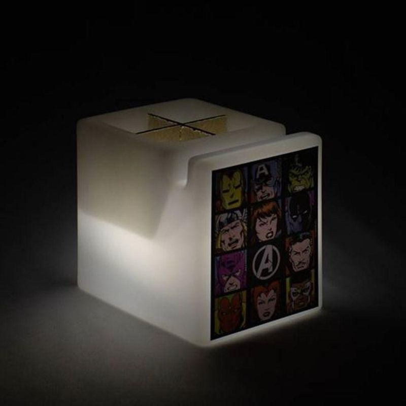 Organizador De Mesa Iluminado Classics Personagens Marvel
