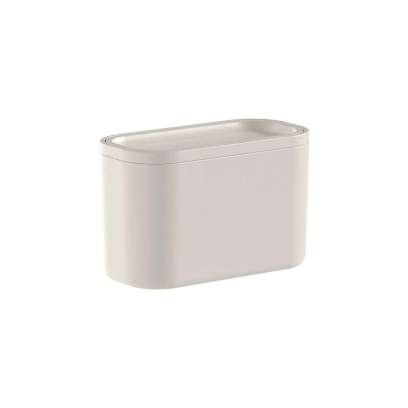 Lixeira De Bancada Basculante 1l Bold Bege