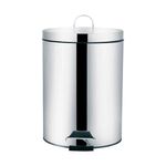 Lixeira Em Aço Inox Com Pedal E Balde Removível 5l ágata
