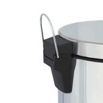 Lixeira Em Aço Inox Com Pedal E Balde Removível 5l ágata
