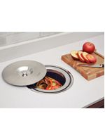 Lixeira de Embutir Tramontina Clean Round em Aço Inox com Balde Plástico 5 L