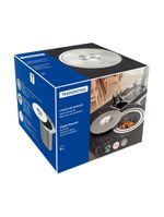Lixeira de Embutir Tramontina Clean Round em Aço Inox com Balde Plástico 5 L