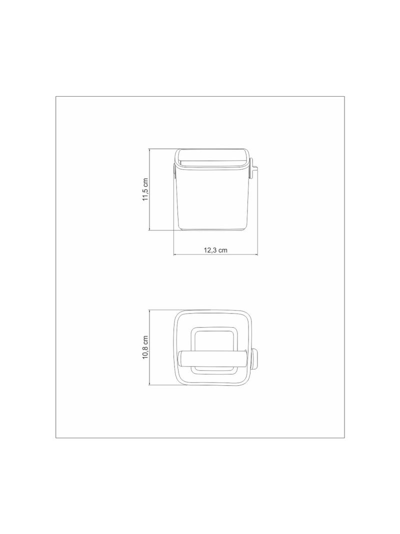 Lixeira Tramontina by Breville para Pó de Café em Aço Inox 0,5 L 69085010