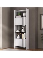 Estante Para Escritório Home Office Multiuso 2 Portas Sheld A02 Terraza - Lyam Decor