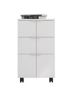 Gaveteiro Para Escritório Organizador Branco Cubic Caemmun
