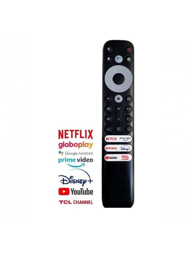 Controle Remoto Tv Compatível Tcl Smart Tv 8k Rc602v Fgb-9184
