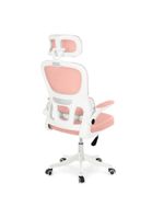 Kit 2 Cadeiras De Escritório Executiva Viena Com Regulagem De Altura - Rosa