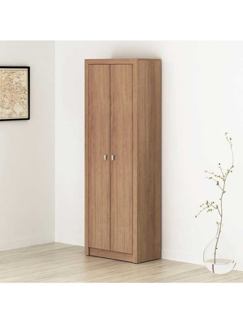 Armário Escritório Com 2 Portas Multimóveis Cr25015 Amendoa