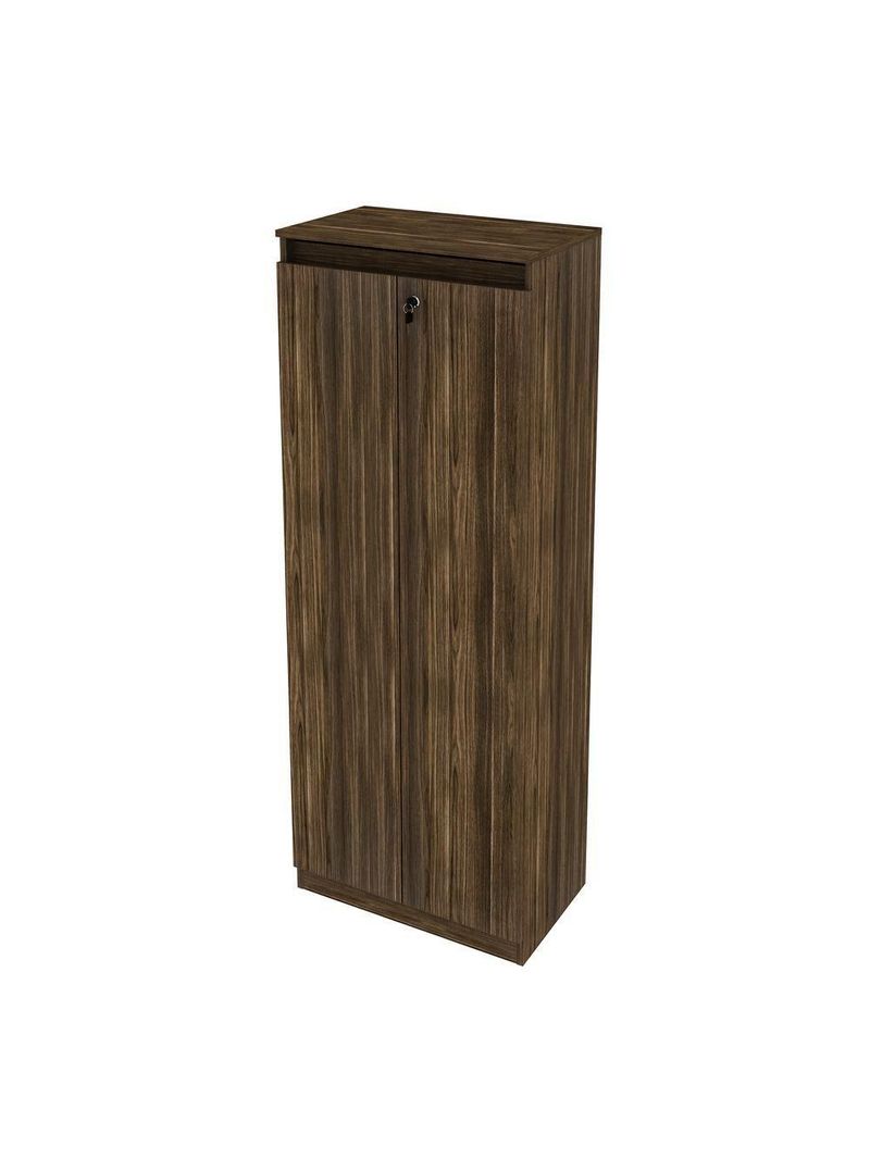 Armário Escritório 2 Portas Multimóveis Cr25048 Nogal