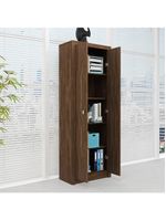 Armário Escritório Com 2 Portas Multimóveis Cr25015 Nogal