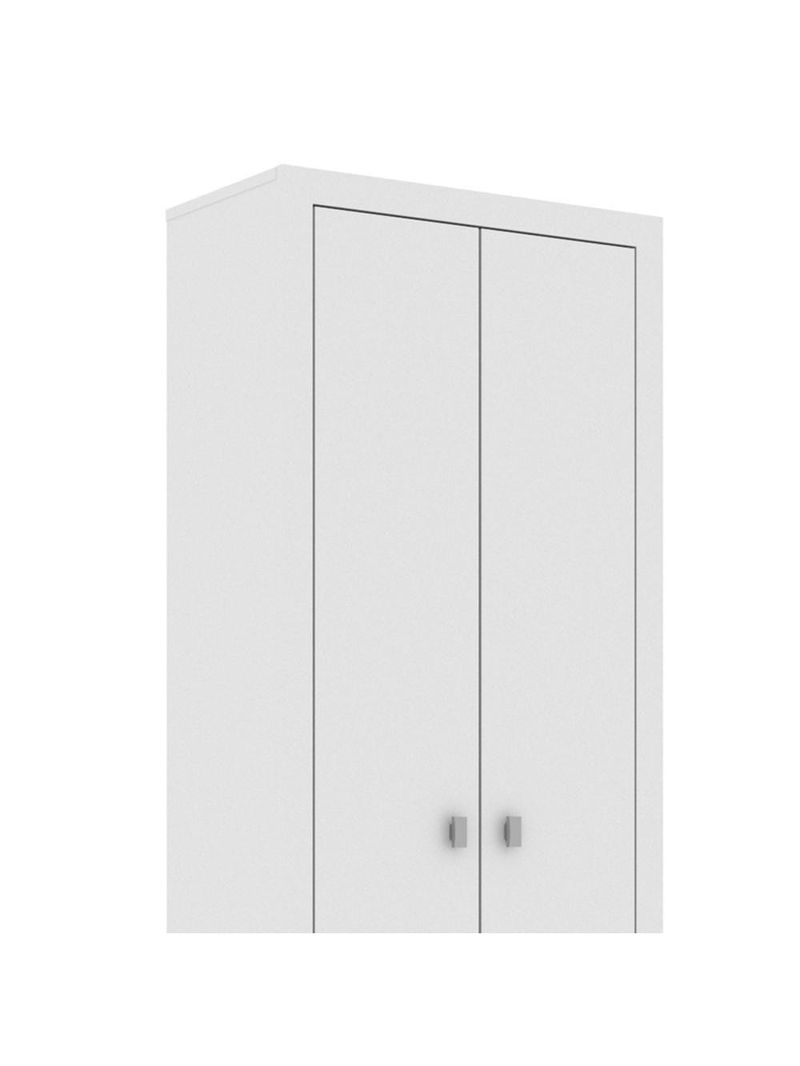 Armário Escritório Com 2 Portas Multimóveis Cr25015 Branco