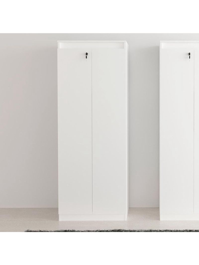Armário Escritório 2 Portas Multimóveis Cr25048 Branco