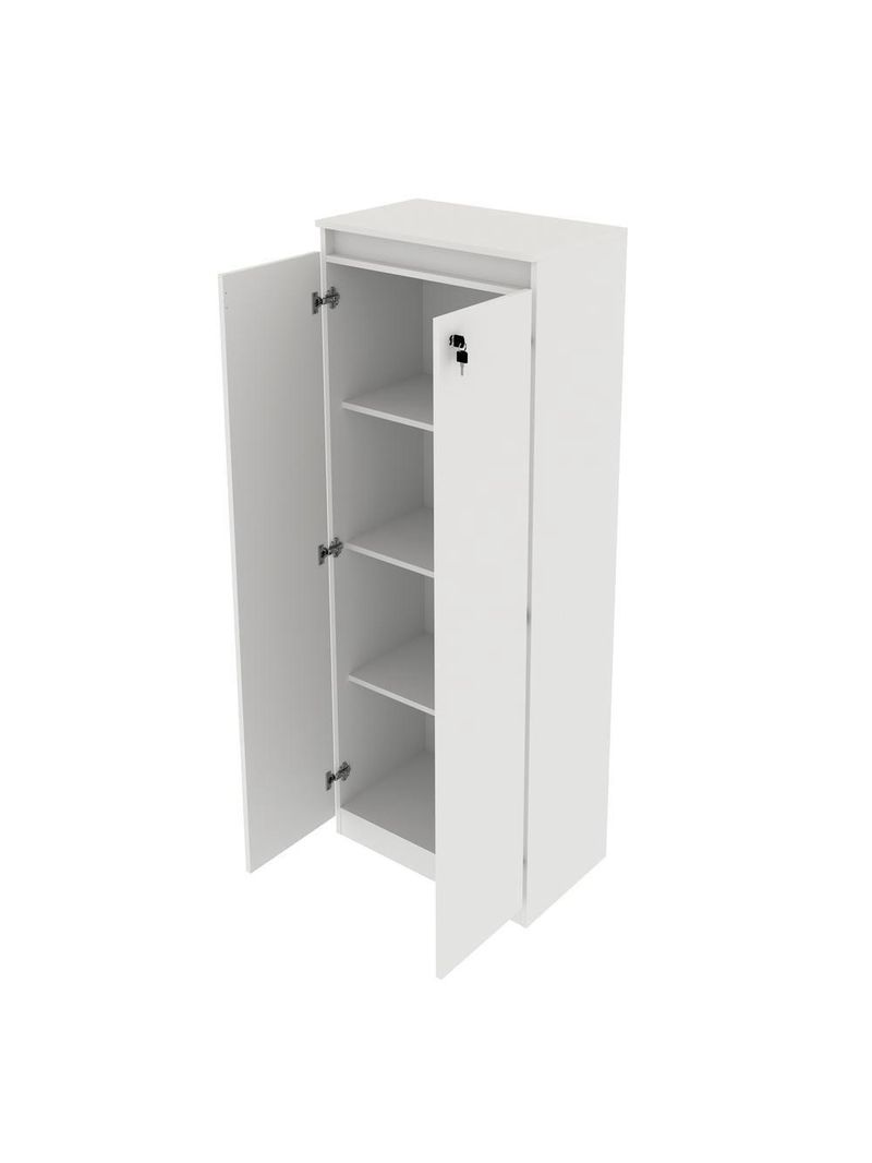 Armário Escritório 2 Portas Multimóveis Cr25048 Branco