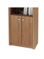 Armário Escritório Com 2 Portas Multimóveis Cr25020 Amendoa