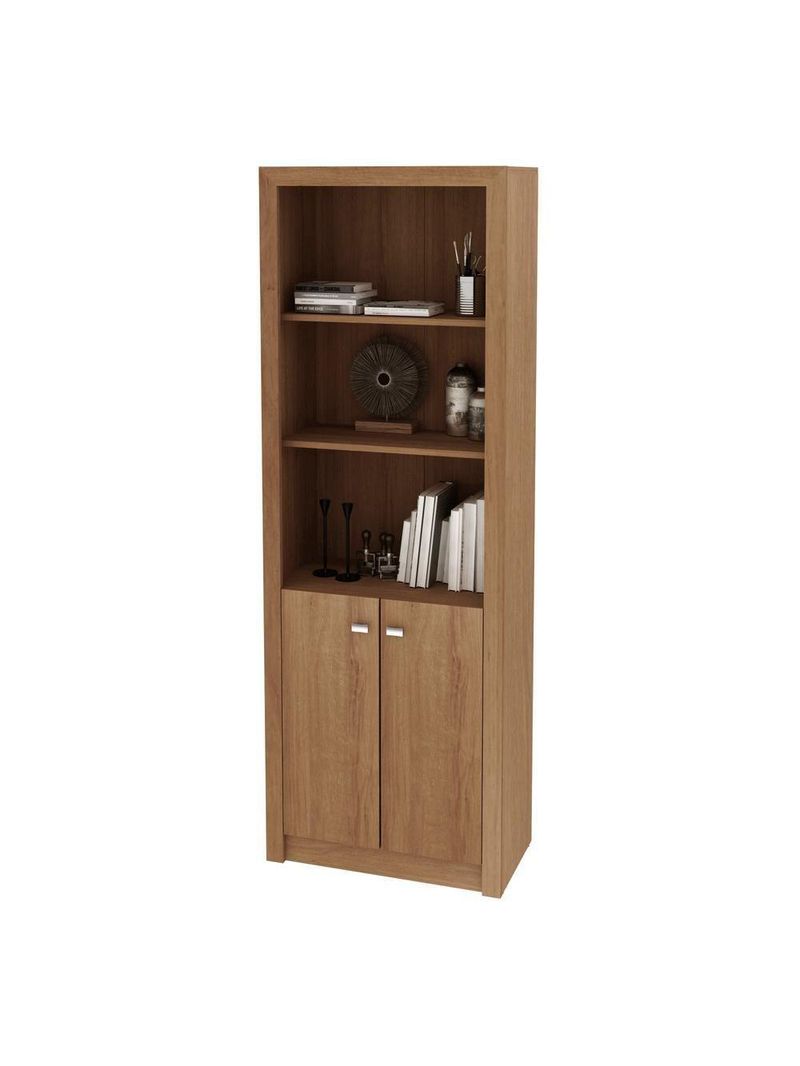 Armário Escritório Com 2 Portas Multimóveis Cr25020 Amendoa