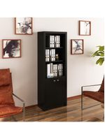 Armário Escritório Com 2 Portas Multimóveis Cr25020 Preto