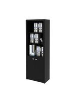 Armário Escritório Com 2 Portas Multimóveis Cr25020 Preto
