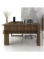 Mesa Escritório De Canto Multimóveis Vcr25042 Nogal Nogal