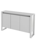 Balcão Escritório Com 3 Portas Multimóveis Cr25044 Branco