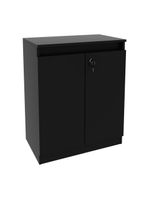 Balcão Escritório Com Chave Multimóveis Cr25046 Preto
