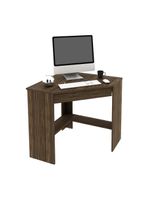 Mesa Escritório De Canto Multimóveis Vcr25064 Nogal