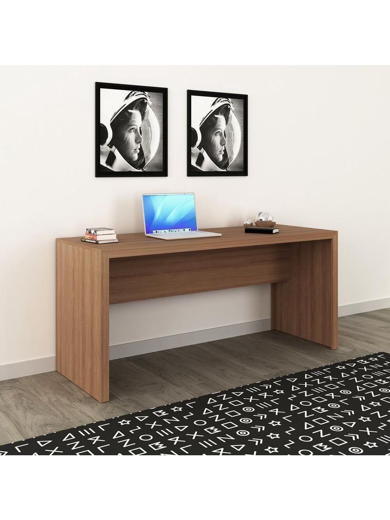Escrivaninha/Mesa Escritório Multimóveis Vcr25019 Amêndoa