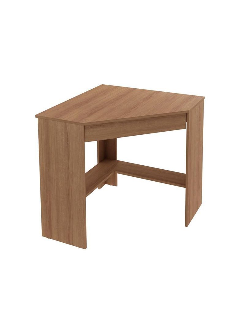 Mesa Escritório De Canto Multimóveis Vcr25064 Amêndoa