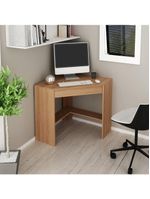 Mesa Escritório De Canto Multimóveis Vcr25064 Amêndoa