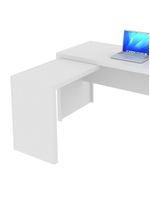 Mesa Escritório De Canto Multimóveis Vcr25016 Branco