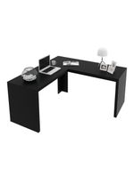 Mesa Escritório De Canto Multimóveis Vcr25024 Preto