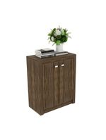 Balcão Escritório Com 2 Portas Multimóveis Vcr25013 Nogal