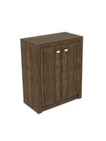 Balcão Escritório Com 2 Portas Multimóveis Vcr25013 Nogal