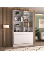 Armário/estante Escritório 2 Portas Multimóveis Mp7000 Branco Branco