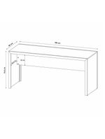 Escrivaninha-mesa Escritório 180cm Multimóveis Cr25266