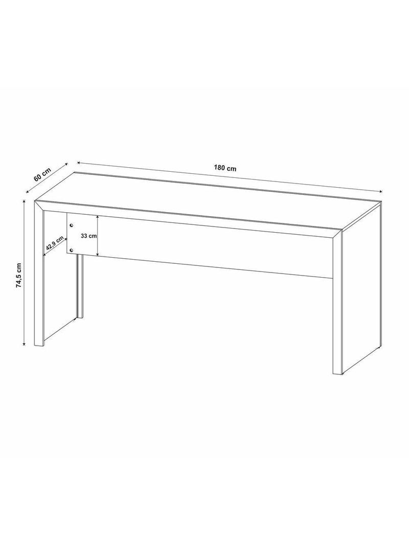 Escrivaninha-mesa Escritório 180cm Multimóveis Cr25266
