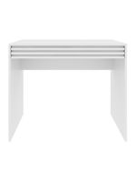 Escrivaninha-mesa Escritório 90cm Com 1 Gaveta Multimóveis Cr25261 Branco Branco